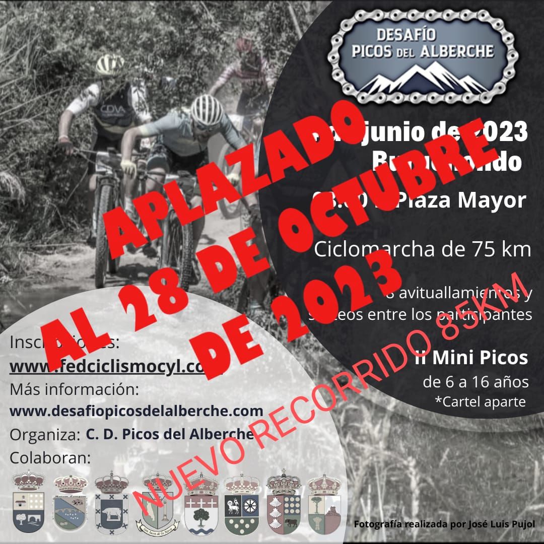 Cartel Desafío Picos del Alberche 2023